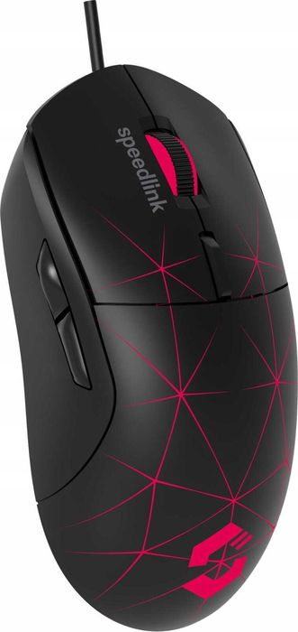 SpeedLink Corax mysz przewodowa USB LED RGB 3200dpi kabel 1.8m PC