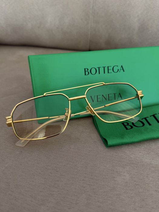 Окуляри BOTTEGA VENETA BV1128S 006 YELLOW (оригінал)