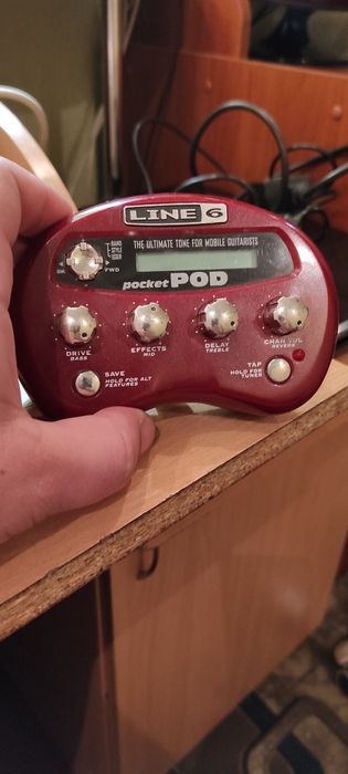 Line 6 pocket pod с блоком питания