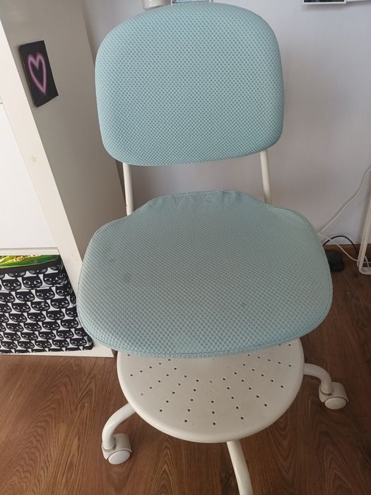 Krzesło obrotowe do biurka dziecięce ikea