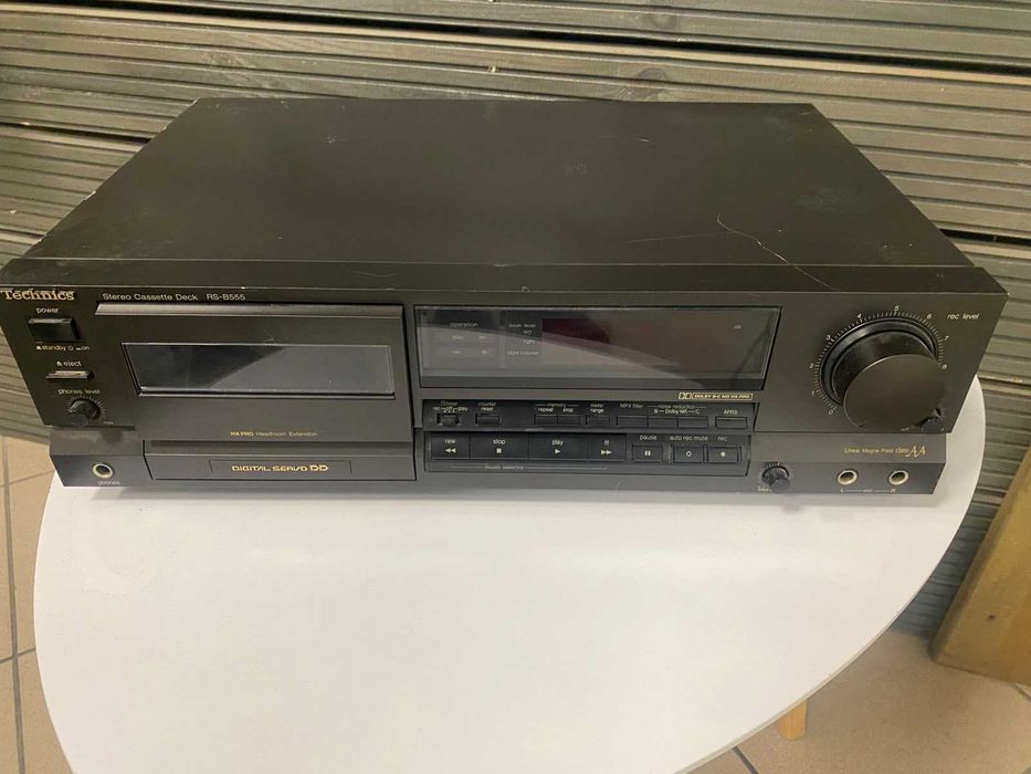 Magnetofon kasetowy DECK Technics RS-B555 | 100% Sprawny | Direct Drive | Vintage Japan