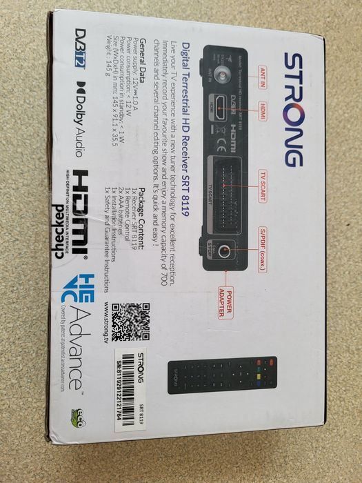 Sprzedam dekoder telewizyjny DVBT2