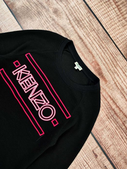 Kenzo sweter damski wełna akryl oryginał S