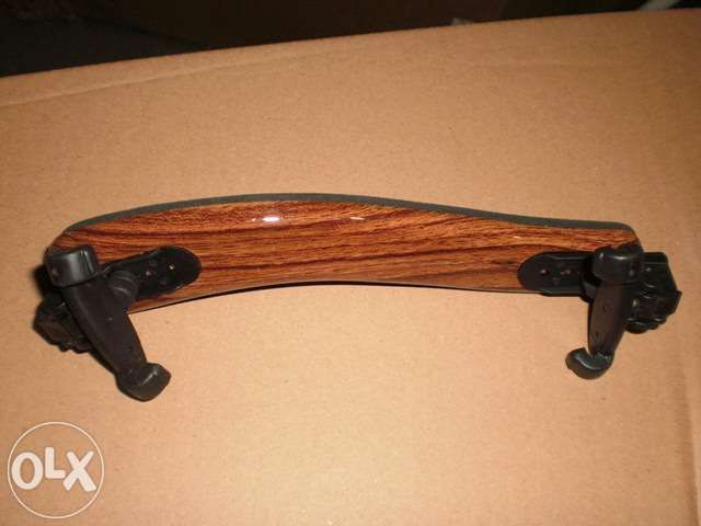Almofada ou ombreira de violino 3/4 ou 4/4 em madeira