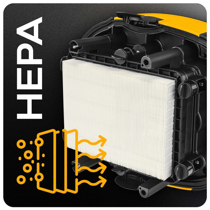 odkurzacz przemysłowy bezworkowy 1600W  PM-OD-1600T-PRO