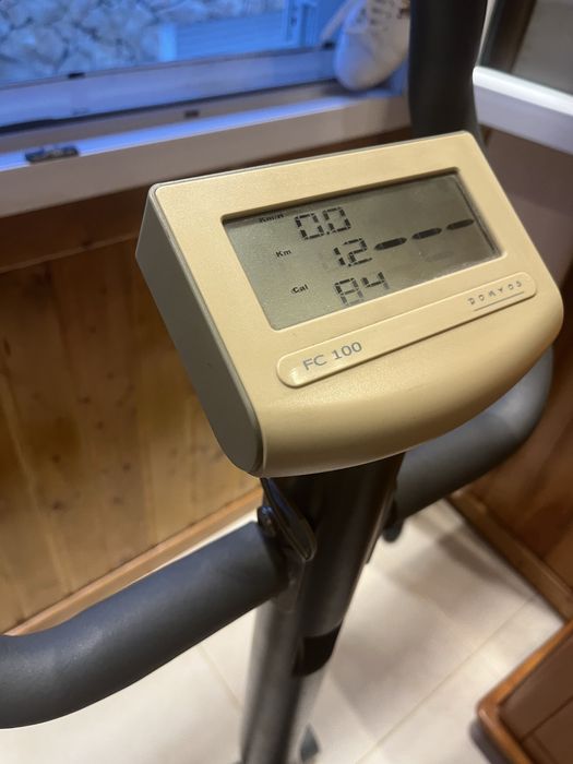 Bicicleta da decathlon a funcionar