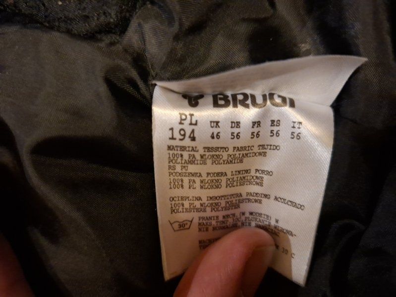 Kurtka narciarska Brugi na wzrost 194cm