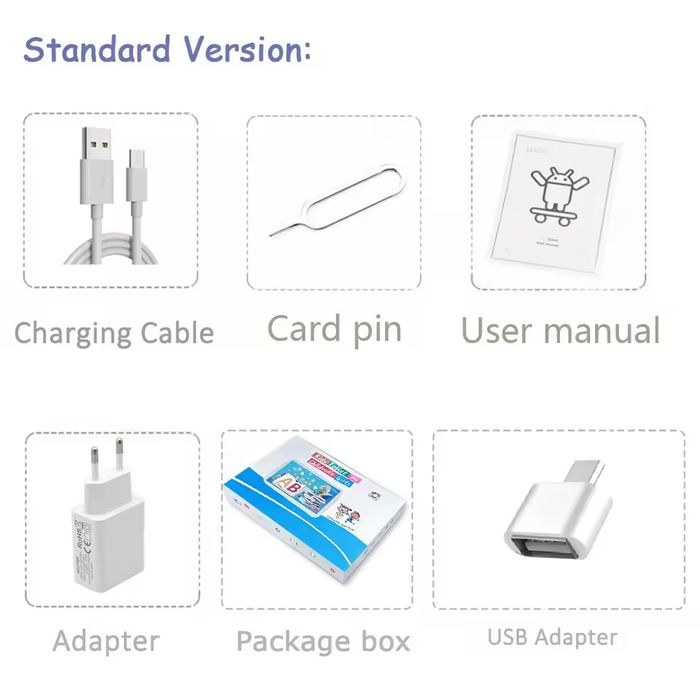 Планшет BDF 7-дюймовий дитячий Android 13
