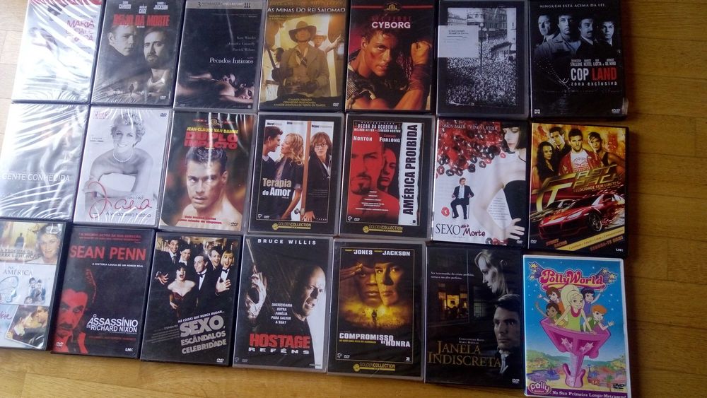 DVDs a 1 euro cada à escolha