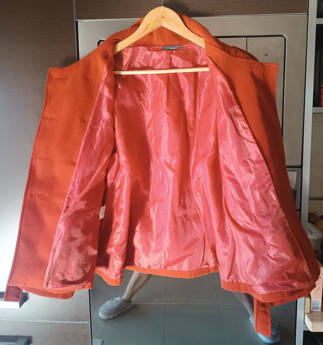 Casaco fazenda cor tijolo T.L