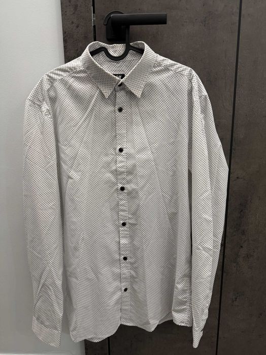 H&M - Koszula elegancka w kropki Rozmiar - L Okazja!