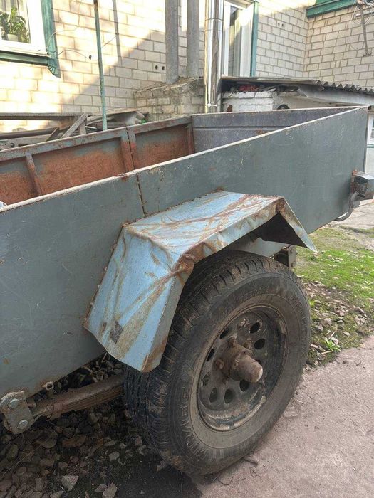 Причіп (прицеп) сірий до 750кг