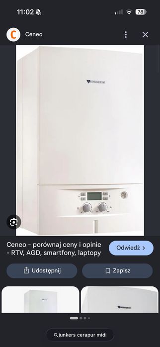 Piec gazowy junkers