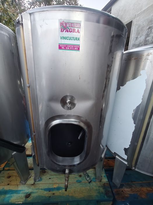 Depósito inox 550L