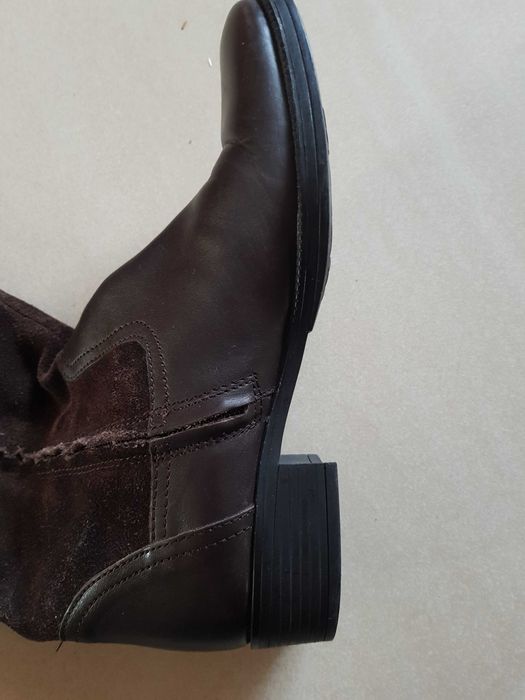 Skórzane kozaki  Geox