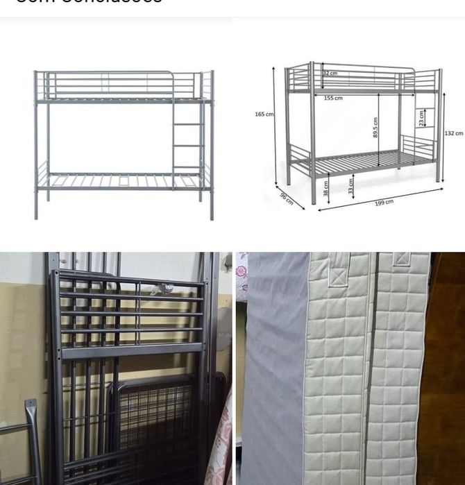 Vendo Beliche estado novo com colchões