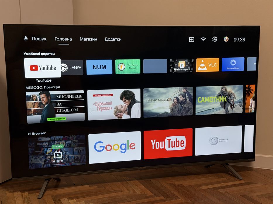 Телевізор Hisense 55 4K Smart TV  android