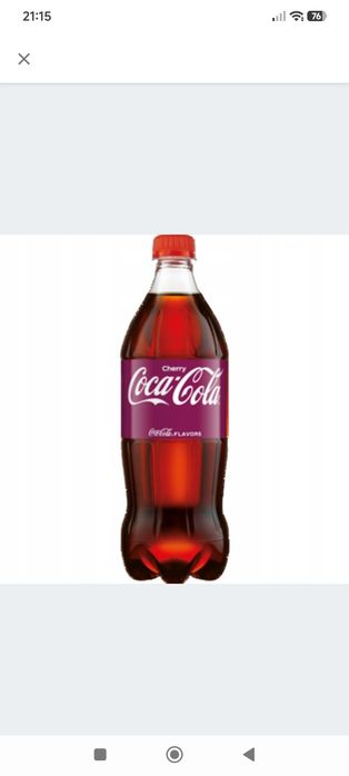 Coca cola cherry 0.85L