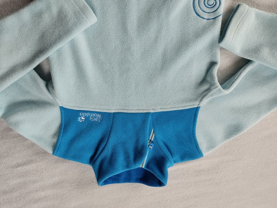 Polar dziecięcy Jack wolfskin r 140 niebieski