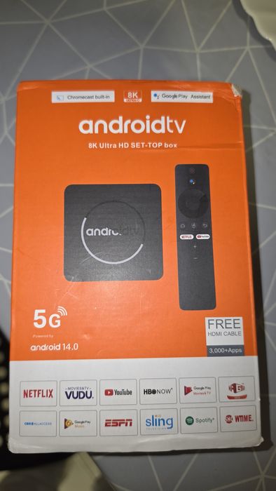 Box Android 8k nova