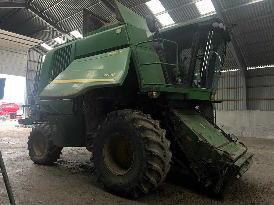 John Deere T670 T 670 HillMaster | 2008 | 7,5m | koła 800 | 660 750