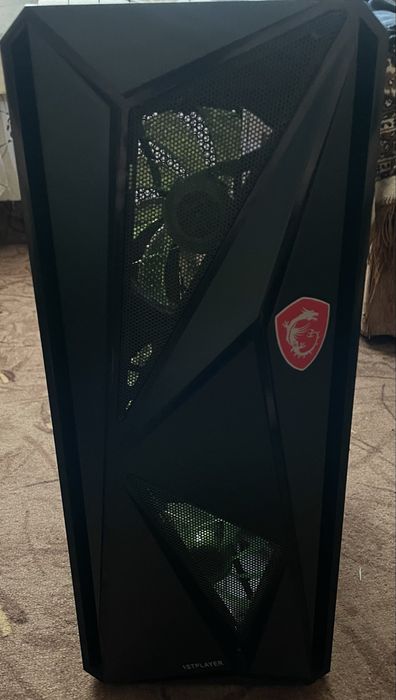 Ігровий Корпус 1STPLAYER F4-3R1, 3 кулера, скло, з підсвіткою