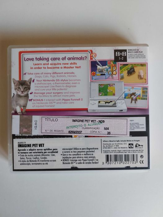 Imagine Pet Vet - jogo Nintendo DS