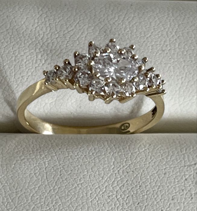 Zjawiskowy Złoty Pierścionek PR.333(8K)