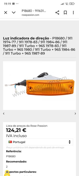 Porsche, piscas e grelhas.