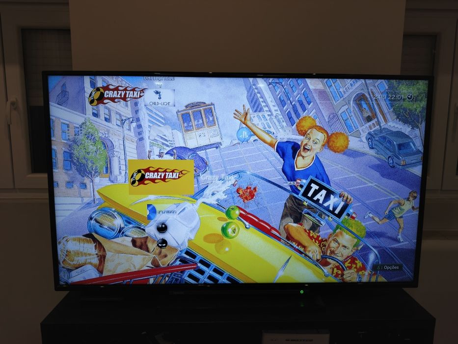PS3 Prateada Desbloqueada 320 C/Comando PlayStation 3 Original