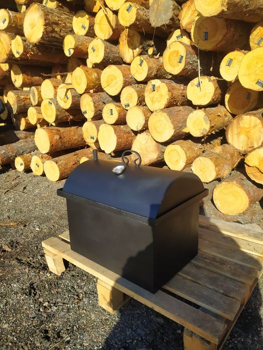 Коптильня гарячого копчення.