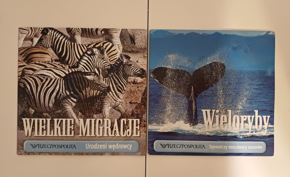 Wielkie migracje, Wieloryby, płyta DVD