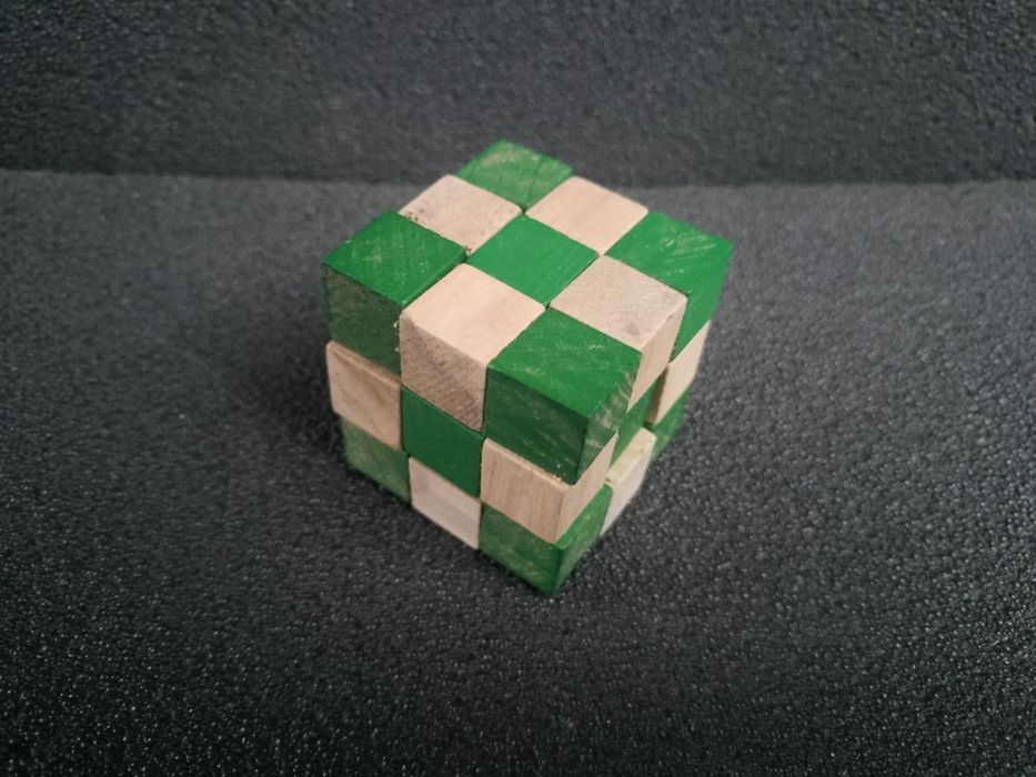Дерев’яна головоломка «Змійка» — 3D Puzzle