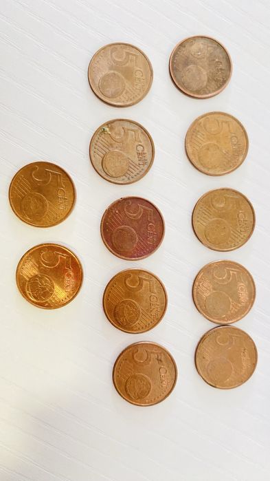 Moedas 5 Cêntimos Alemanha