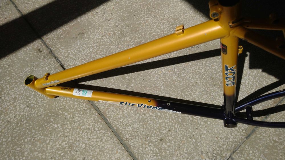 Koga Miyata Survivor CR-MO FM-1 retro MTB 26" stalowa rama 18,5" super lekka 2040g