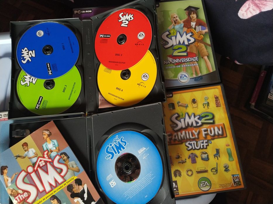 . Jogos PC CD-ROM vintage .