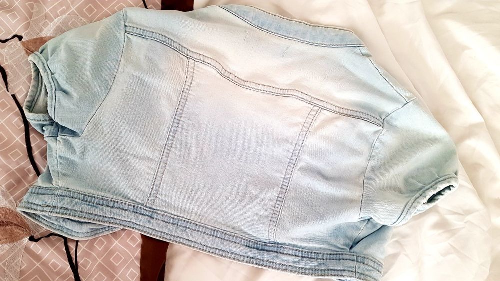 Katana jeansowa bolerko rozm S atradivarius