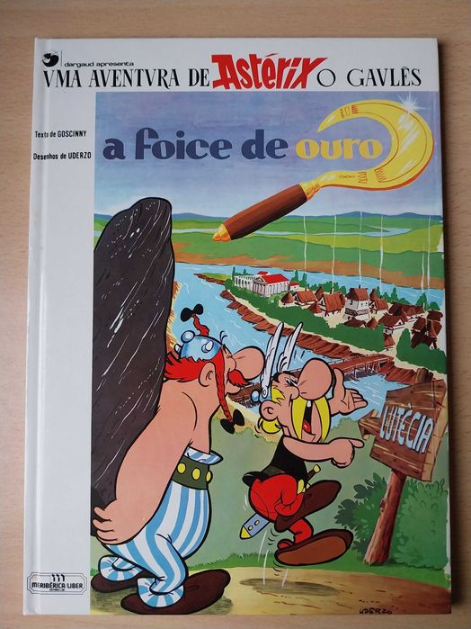 Asterix - Obelix - Livros BD - A Foice De Ouro (1962)
