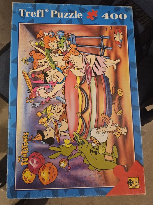 Puzzle trefl  The  Flintstones oraz Mała syrenka i  wróżki  dzwoneczek