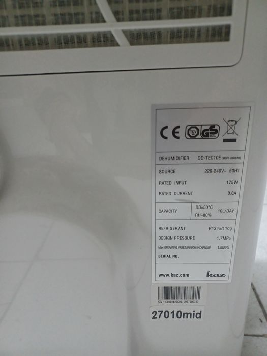 Desumidificador Diruracraft