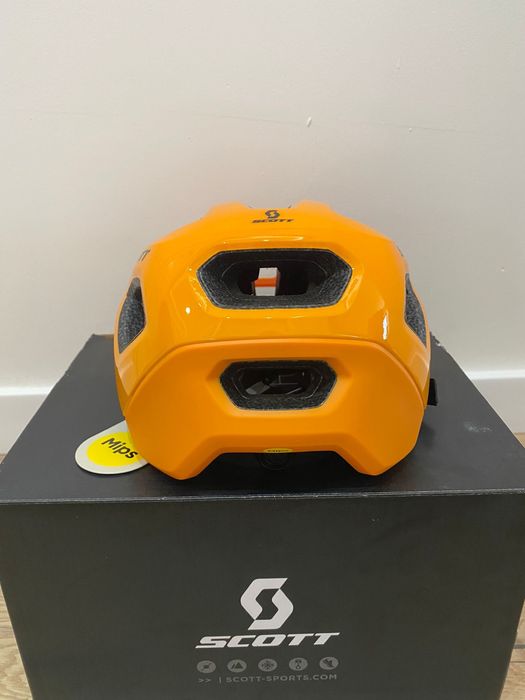 Kask rowerowy Scott Argo Plus Mips - fire orange - S/L - (54 - 58 cm)