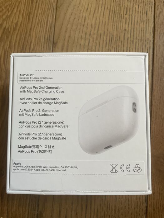 Słuchawki air pods pro2