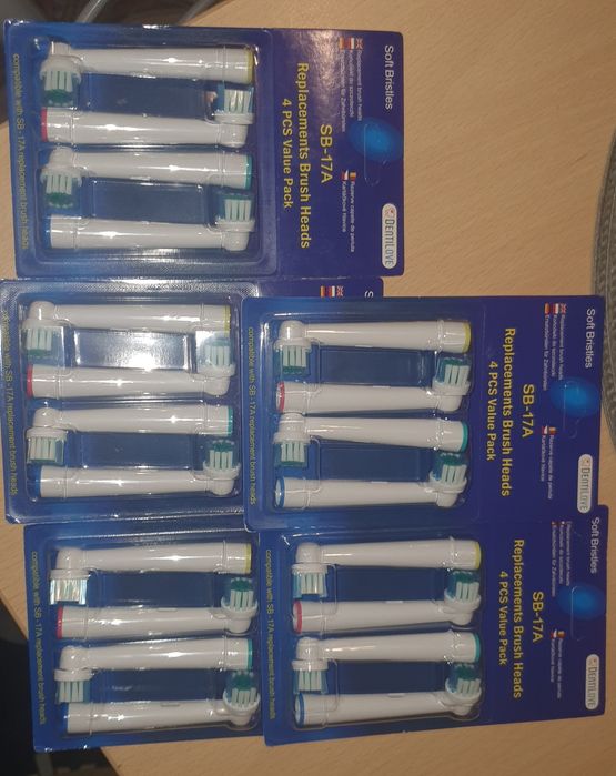 KOŃCÓWKI DO  szczoteczki  SB-17A