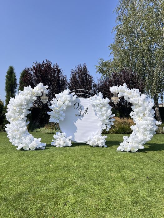 Свадебная арка аренда выездная церемония прокат фотозона