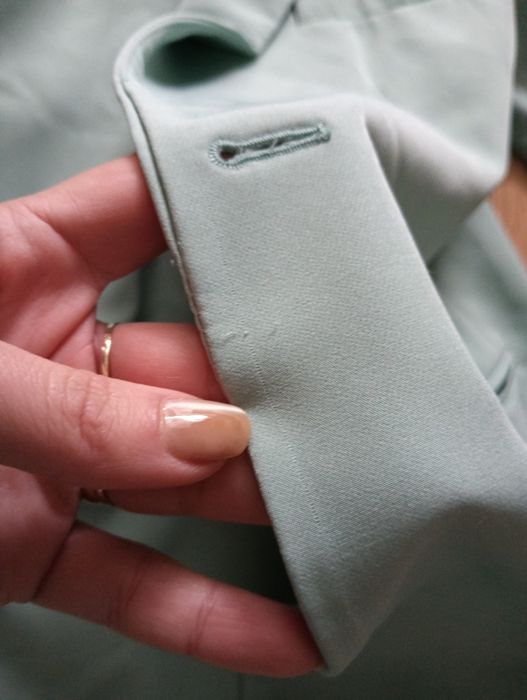 Garnitur damski miętowy