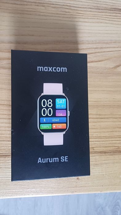 Smartwatch maxcom FW36 aurum se różowy