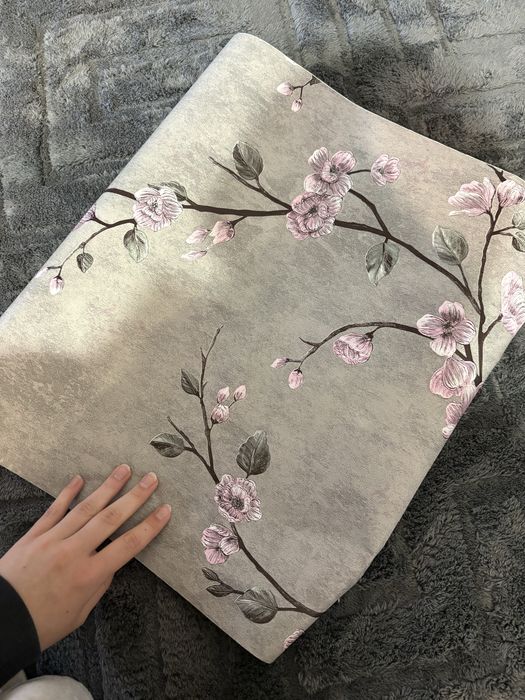 Tapeta do domku dla lalek do prac plastycznych