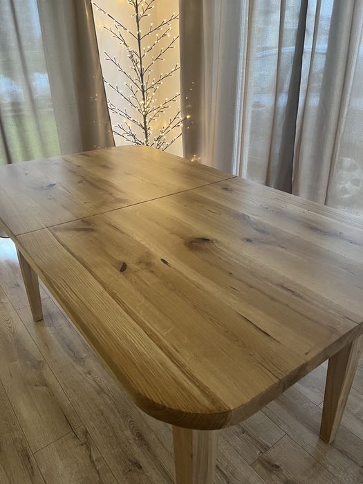 Stół dębowy Malkon lity stoły dębowe nowoczesne