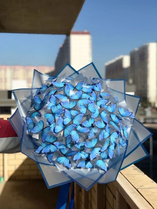 Букети з метеликів