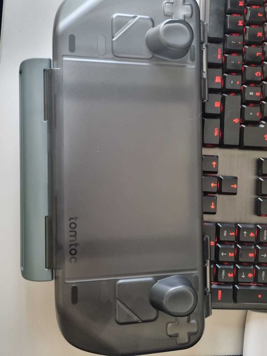 Caixa estilo armadura para a Steam Deck - Transporte rígido - NOVA
